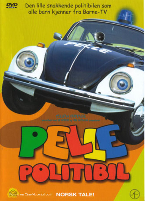 Pelle politibil - Norwegian DVD movie cover