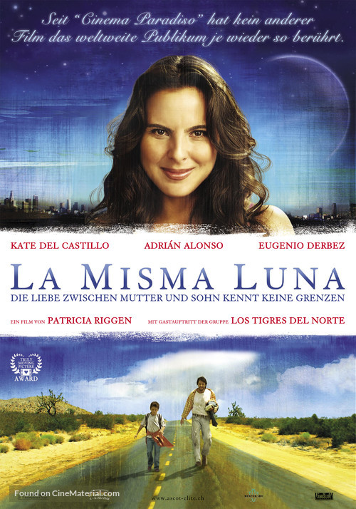 La misma luna - German Movie Poster