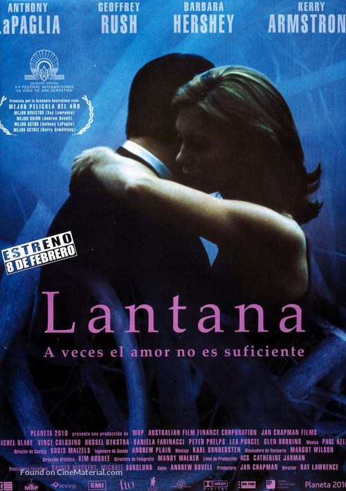 Lantana - Spanish Movie Poster