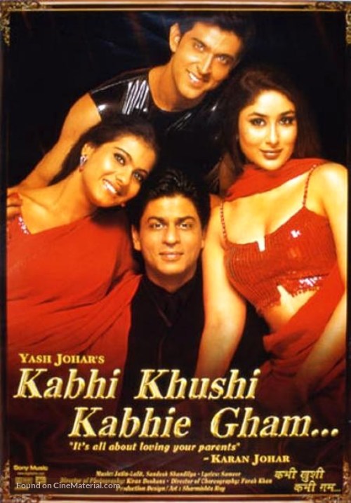 Kabhi Khushi Kabhie Gham... - Indian Movie Poster