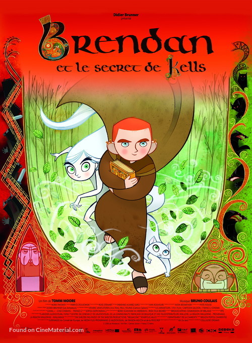 The Secret of Kells - French Movie Poster