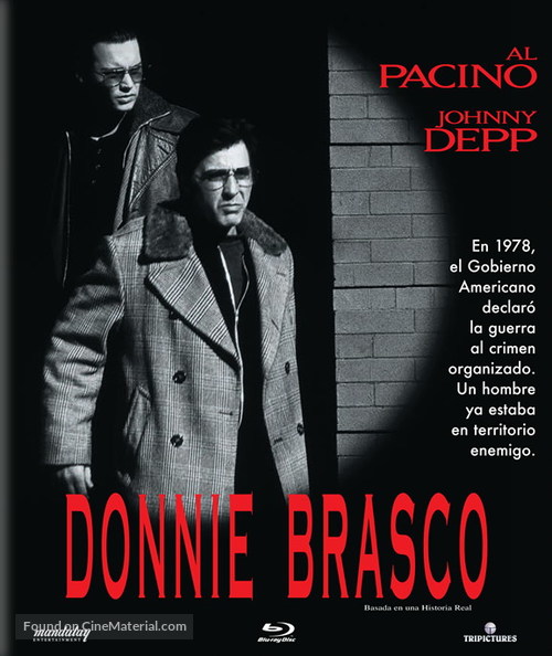 Donnie Brasco - Spanish Blu-Ray movie cover