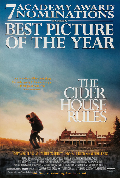 The Cider House Rules - Movie Poster