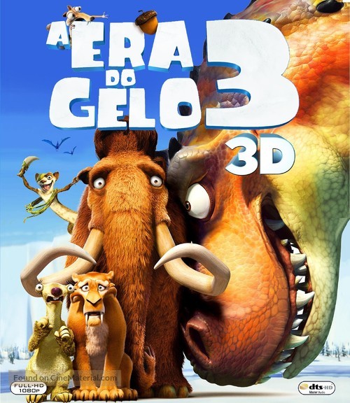 Ice Age: Dawn of the Dinosaurs - Brazilian Movie Cover