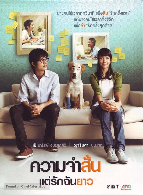 Khwaam jam sun... Tae rak chan yao - Thai Movie Cover