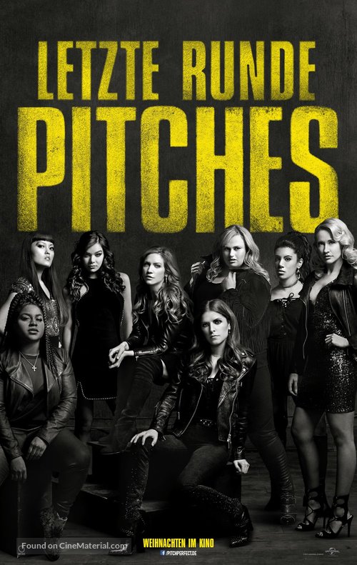 Pitch Perfect 3 - German Movie Poster