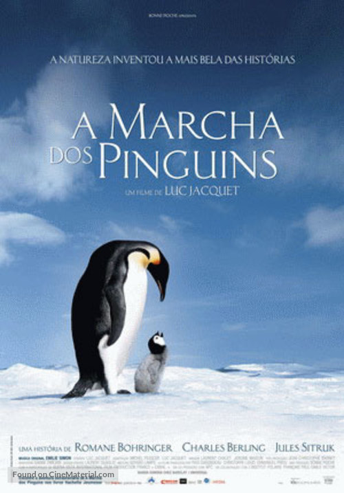 March Of The Penguins - Portuguese poster