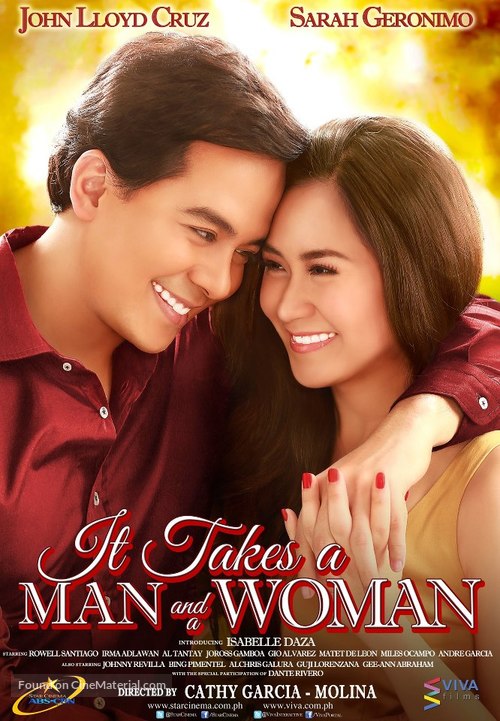 It Takes a Man and a Woman - Philippine Movie Poster