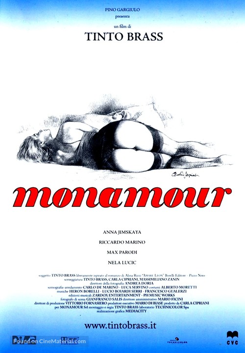 Monamour - Italian Movie Poster