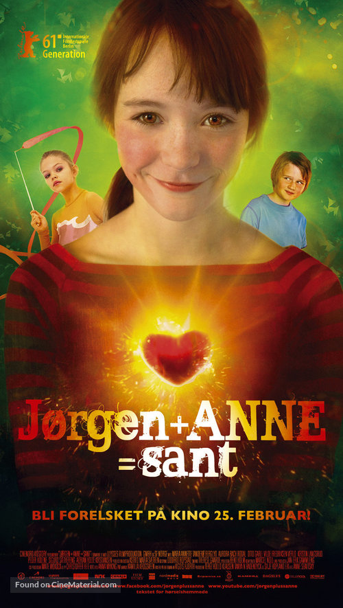 J&oslash;rgen + Anne = sant - Norwegian Movie Poster