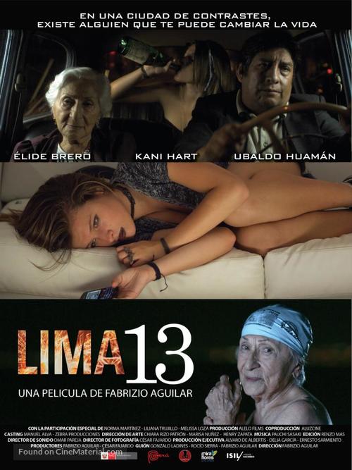 Lima 13 - Peruvian Movie Poster