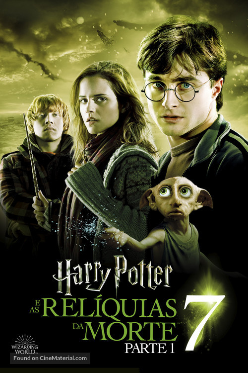Harry Potter and the Deathly Hallows: Part I - Brazilian Movie Cover