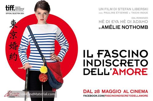Tokyo Fianc&eacute;e - Italian Movie Poster