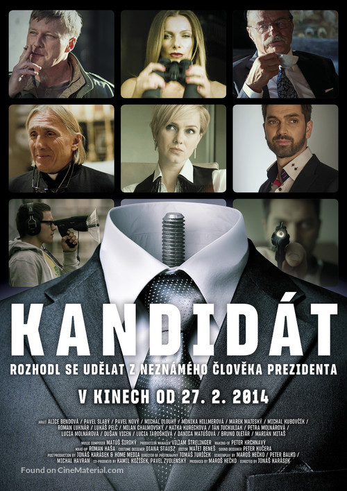 Kandid&aacute;t - Czech Movie Poster