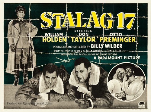 Stalag 17 - British Movie Poster