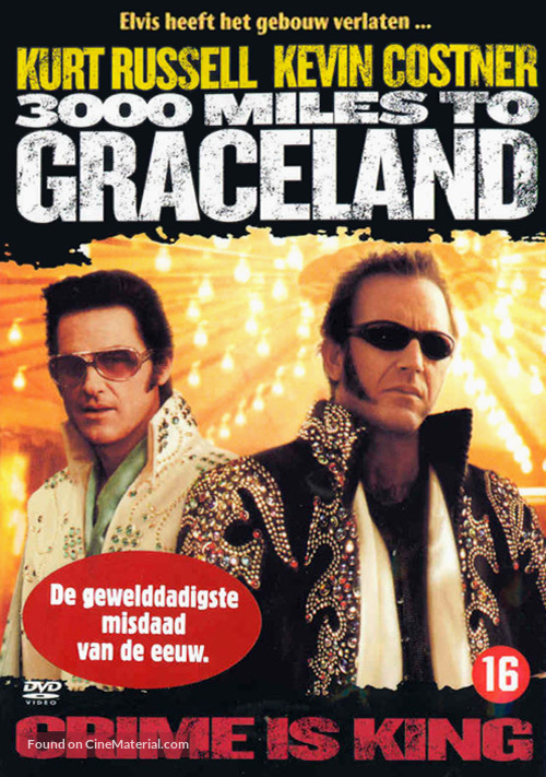 3000 Miles To Graceland - Dutch Movie Cover