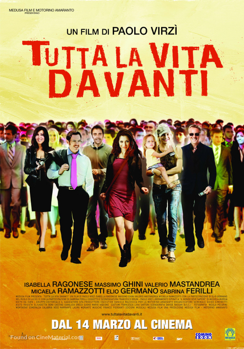 Tutta la vita davanti - Italian poster