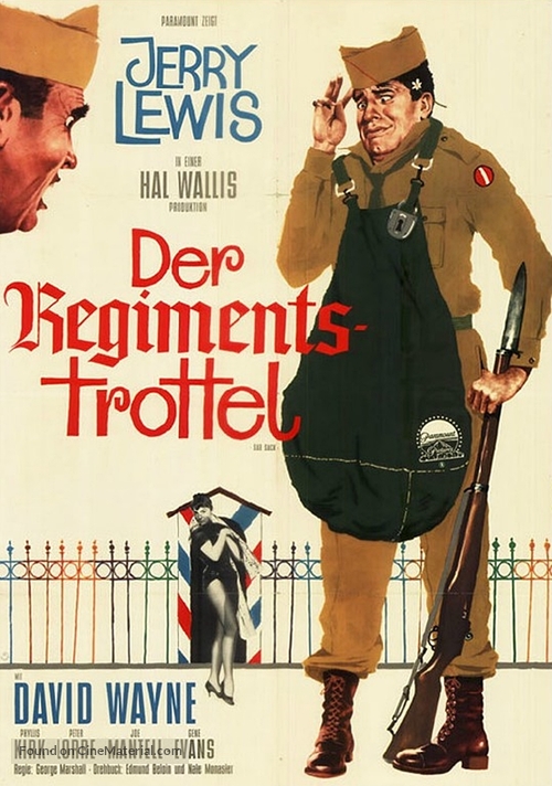 The Sad Sack - German Movie Poster