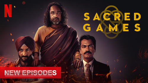 &quot;Sacred Games&quot; - Indian Movie Poster