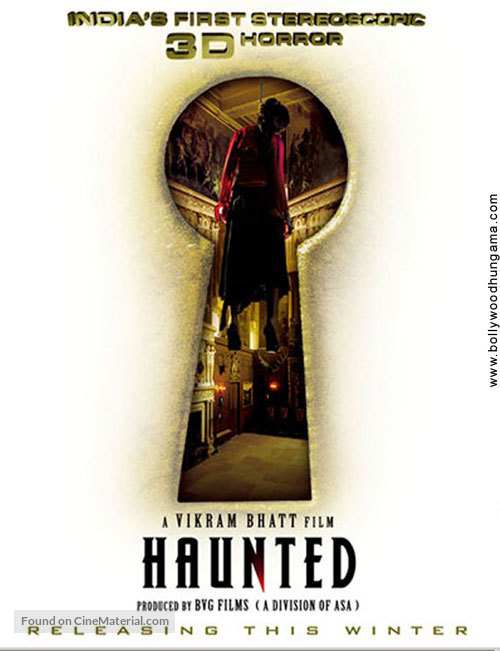 Haunted - 3D - Indian Movie Poster