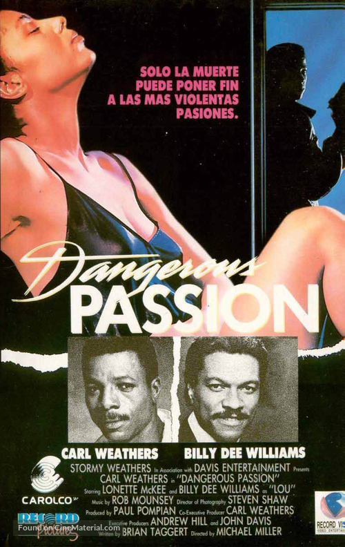 Dangerous Passion - Spanish Movie Cover