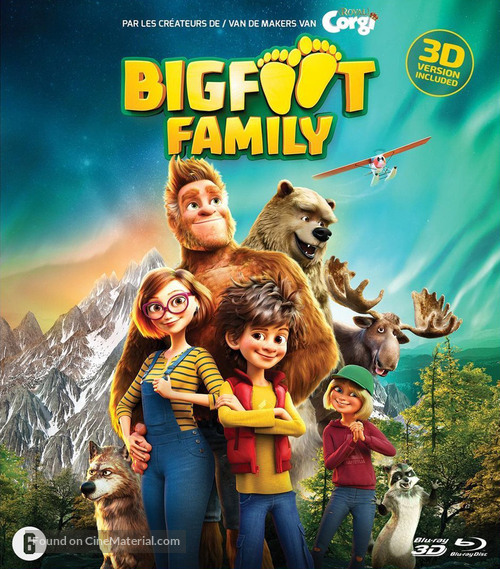 Bigfoot Family - Belgian Blu-Ray movie cover