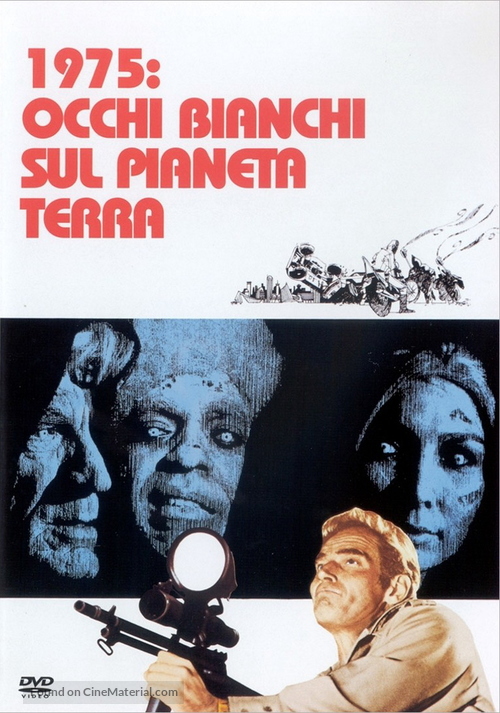 The Omega Man - Italian DVD movie cover