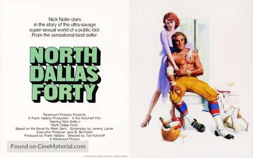 North Dallas Forty - Movie Poster