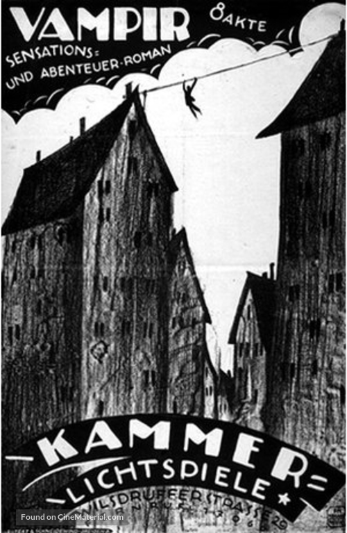 Vampyr - Der Traum des Allan Grey - German Movie Poster