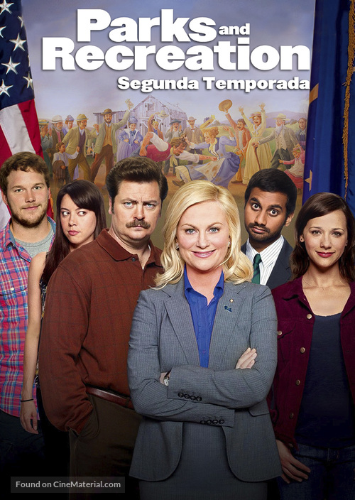 &quot;Parks and Recreation&quot; - Brazilian Movie Cover