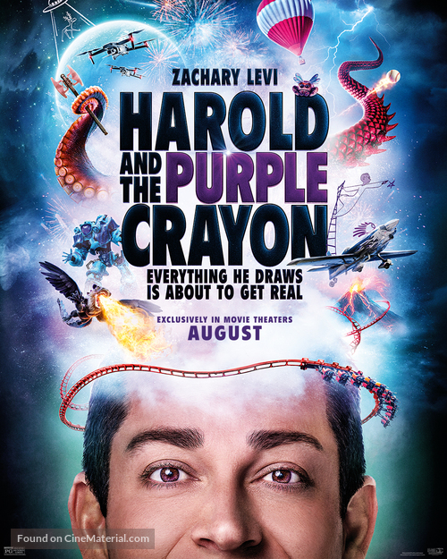 Harold and the Purple Crayon - Movie Poster