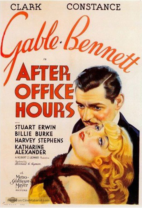 After Office Hours - Theatrical movie poster