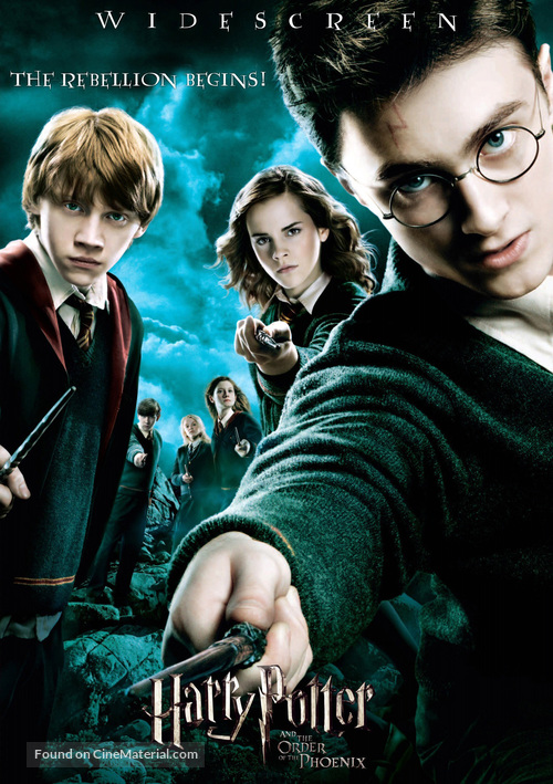 Harry Potter and the Order of the Phoenix - DVD movie cover
