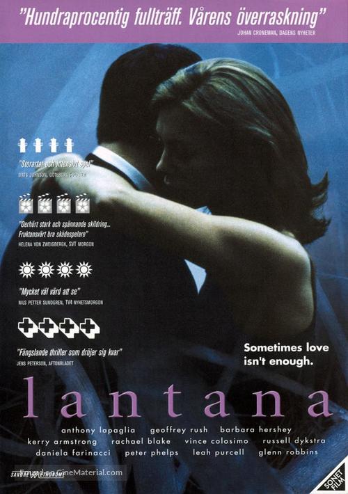 Lantana - Swedish DVD movie cover