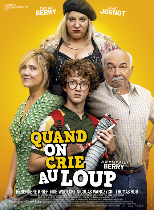 Quand on crie au loup - French Movie Poster