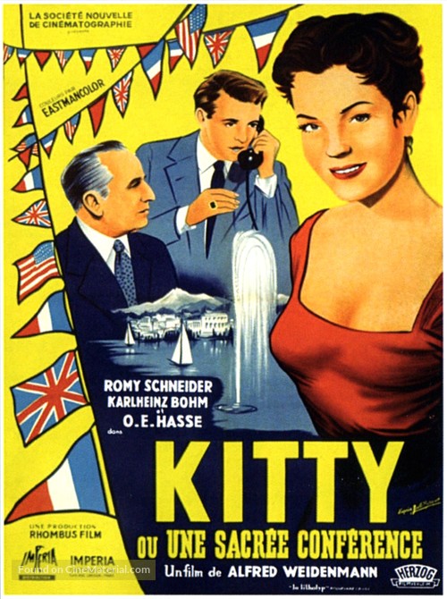 Kitty und die gro&szlig;e Welt - French Movie Poster