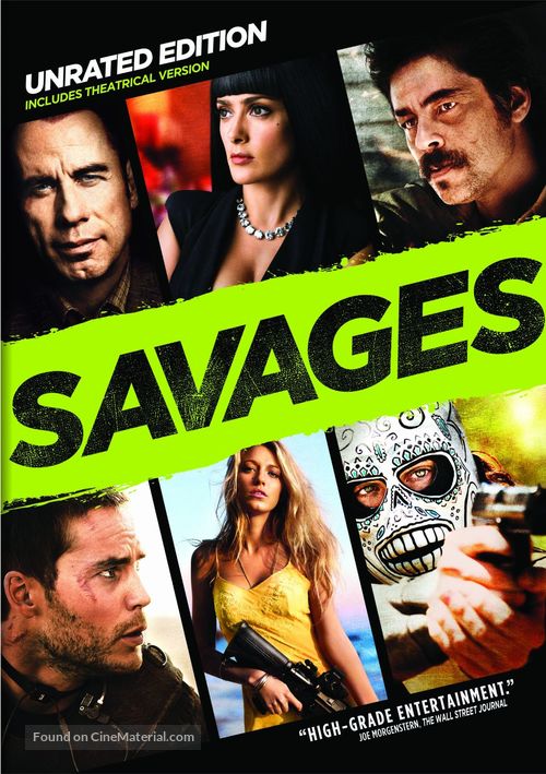 Savages - DVD movie cover