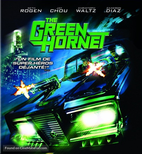 The Green Hornet - French Blu-Ray movie cover
