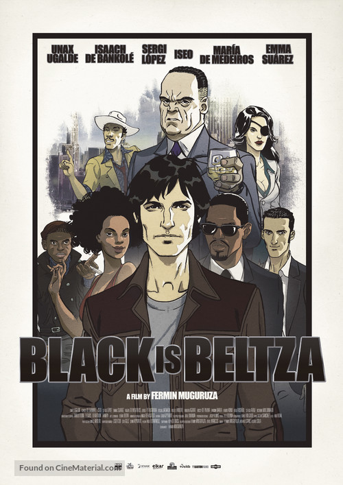 Black is Beltza - Spanish Movie Poster
