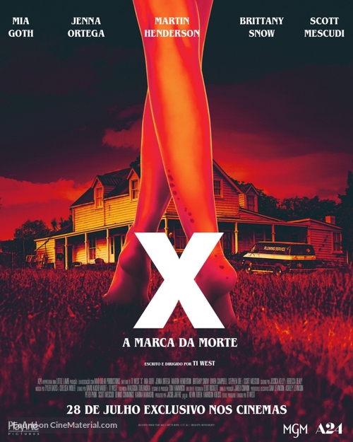 X - Brazilian Movie Poster