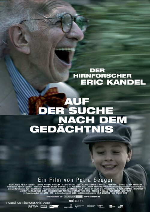 Auf der Suche nach dem Ged&auml;chtnis - Austrian Movie Poster