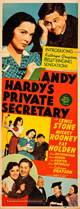 Andy Hardy's Private Secretary - Movie Poster