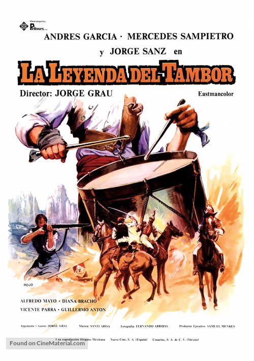 La leyenda del tambor - Spanish Movie Poster