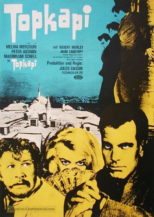 Topkapi - German Movie Poster