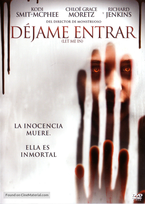 Let Me In - Spanish DVD movie cover