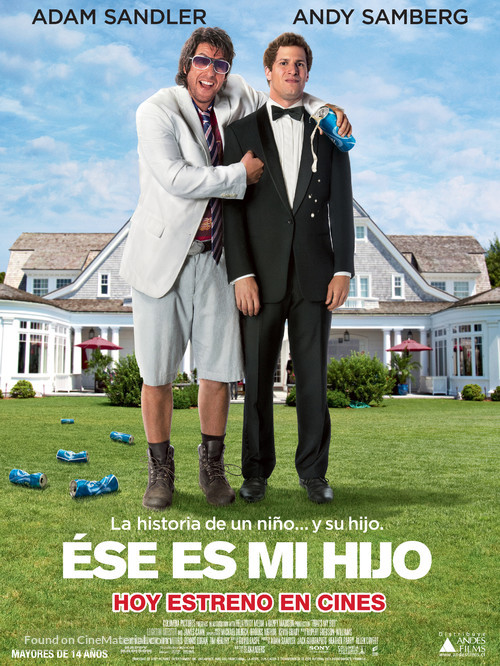 That&#039;s My Boy - Chilean Movie Poster