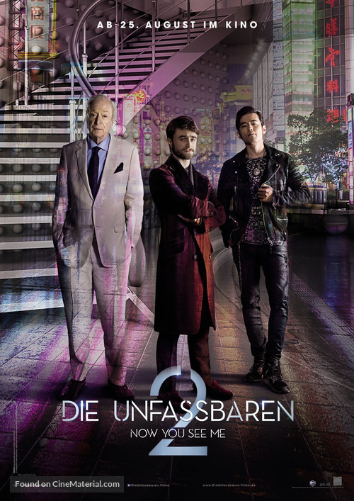 Now You See Me 2 - German Movie Poster