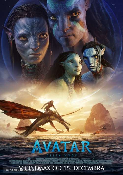 Avatar: The Way of Water - Slovak Movie Poster