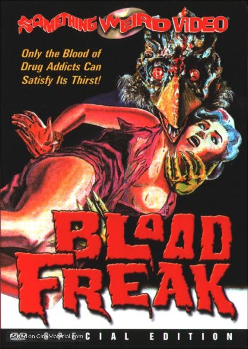 Blood Freak - DVD movie cover