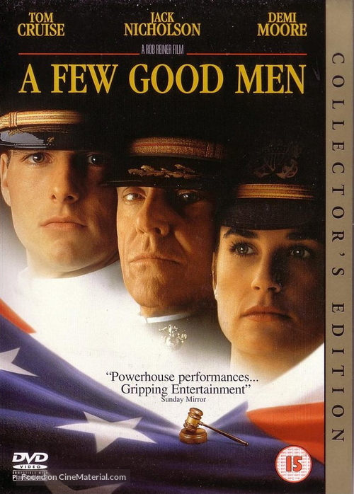A Few Good Men - British DVD movie cover